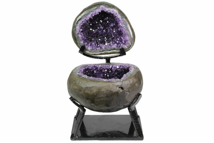 Amethyst Jewelry Box Geode #116280